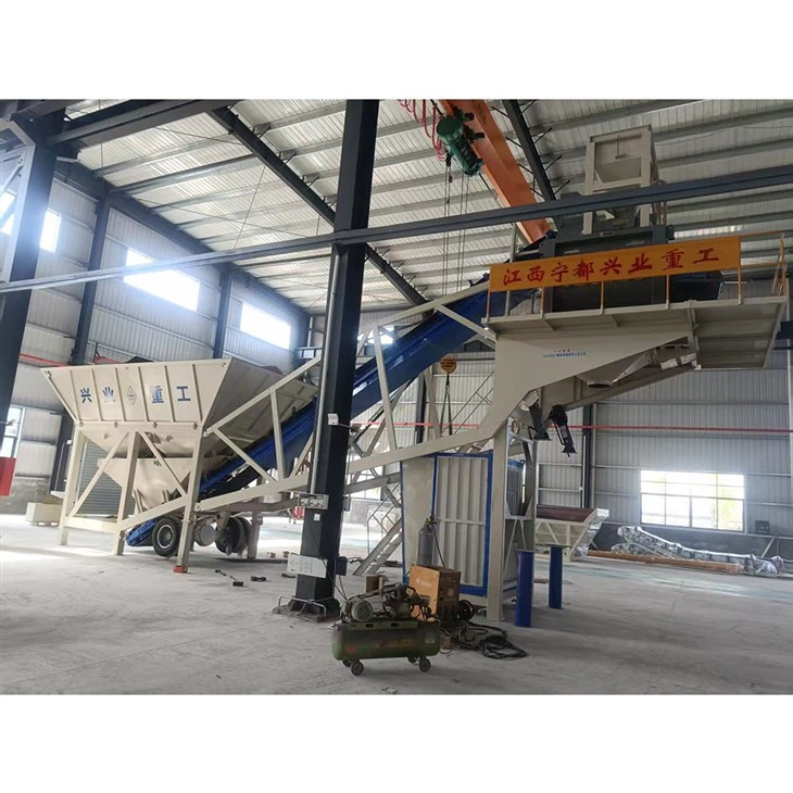 Portable Concrete Batching Plant